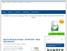 Tablet Screenshot of garciniasupplier.com